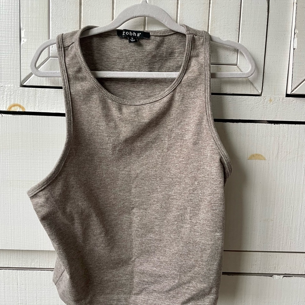 Grayish/Brown Women's Tank Top